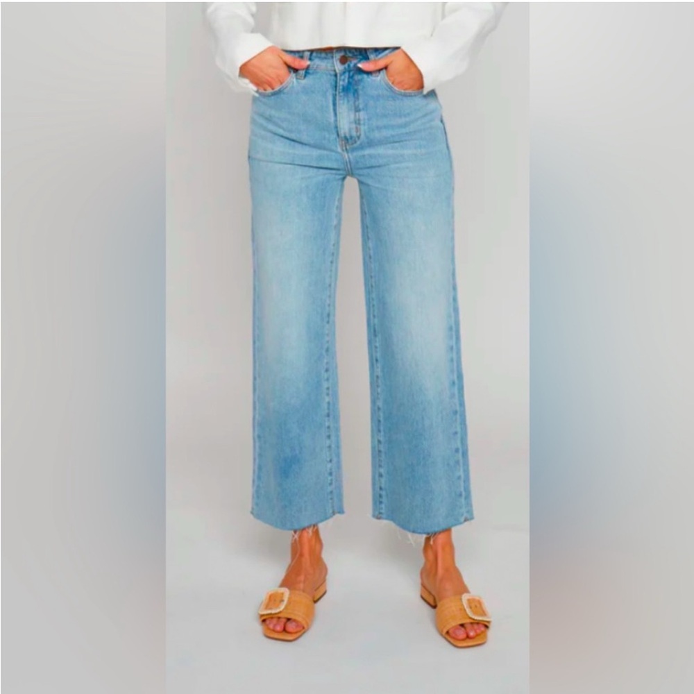 Oliver Logan Aberdeen High Rise Cropped Wide Leg